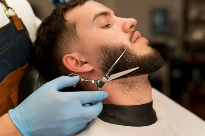 Skin Fade with Beard Shape Up